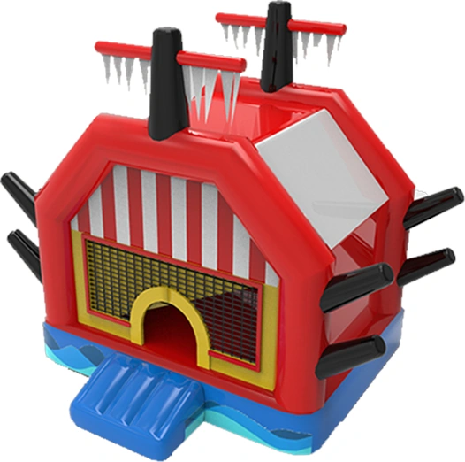 Pirate Ship Bouncy Castle KL-88811 – inflatable product catalogue view