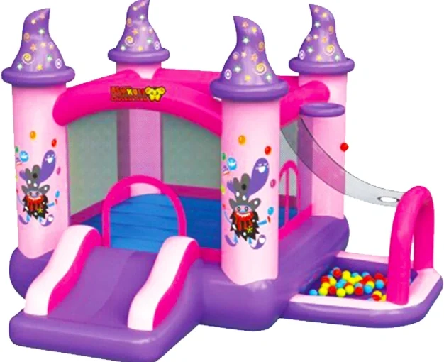Purple Castle Bounce and Slide Combo KL-88841 – inflatable product catalogue view