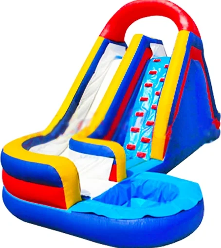Red Arch Round Pool Inflatable Water Slide KL-99863 – inflatable product catalogue view