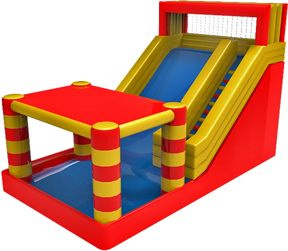 Red Canopy Inflatable Slide KL-99964 – inflatable product catalogue view