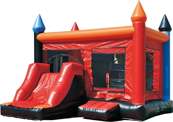 Red Tower Bounce and Slide Combo KL-88821 – inflatable product catalogue view