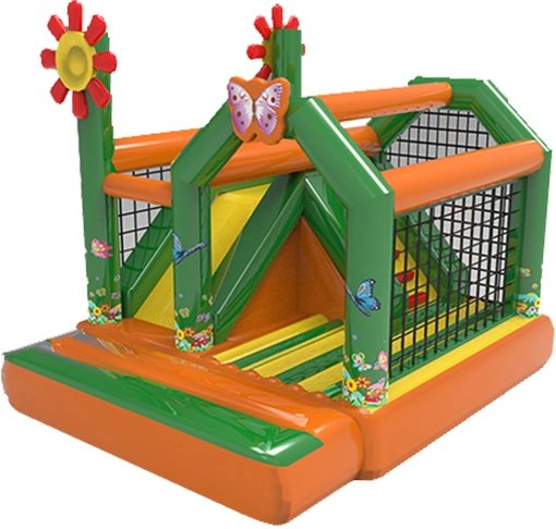 Sunflower House Bouncy Castle KL-88884 – inflatable product catalogue view