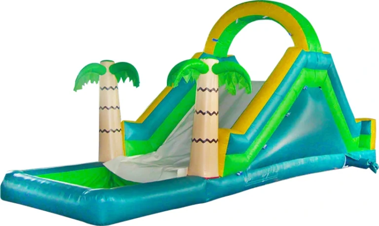 Tropical Arch Inflatable Water Slide KL-99865 – inflatable product catalogue view