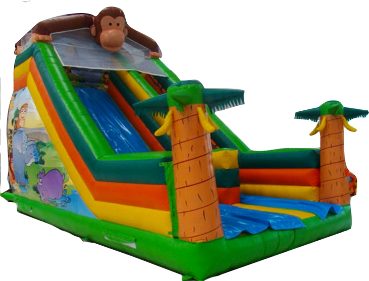 Tropical Monkey Inflatable Slide KL-99975 – inflatable product catalogue view