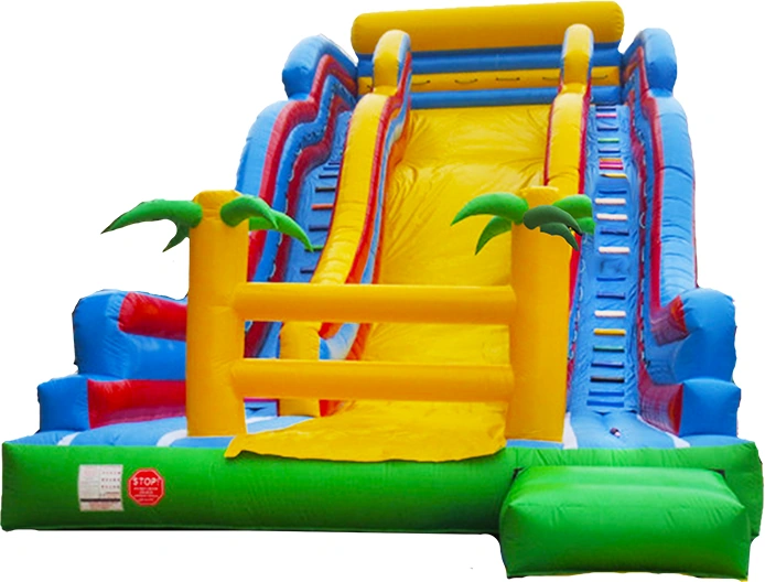 Tropical Primary Color Inflatable Slide KL-99944 – inflatable product catalogue view