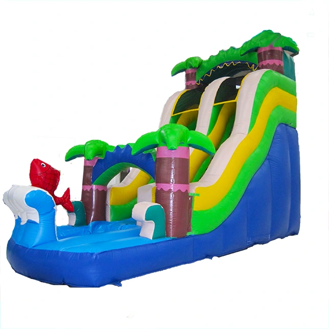 Tropical Wave Inflatable Slide KL-99923 – inflatable product catalogue view