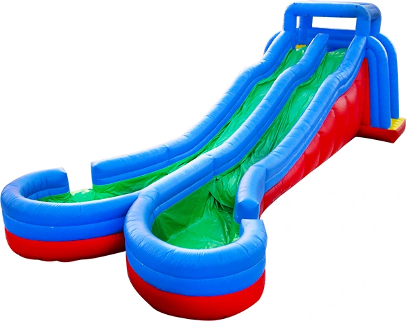 Twin Pool Inflatable Water Slide KL-99807 – inflatable product catalogue view