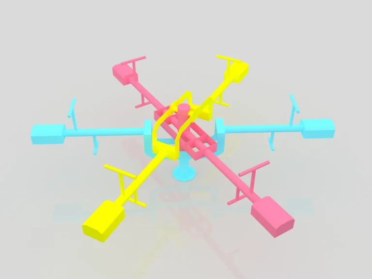 Interactive Play 007 (12-Person Rotating Seesaw)