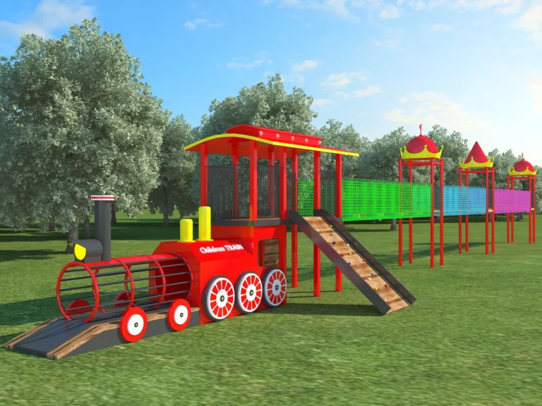 Interactive Play 008 (Red Train Adventure Play Course)