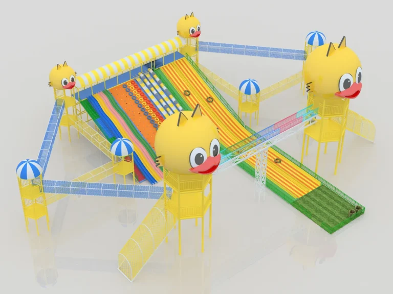 Interactive Play 019 (Yellow Duck Multi-Lane Challenge)