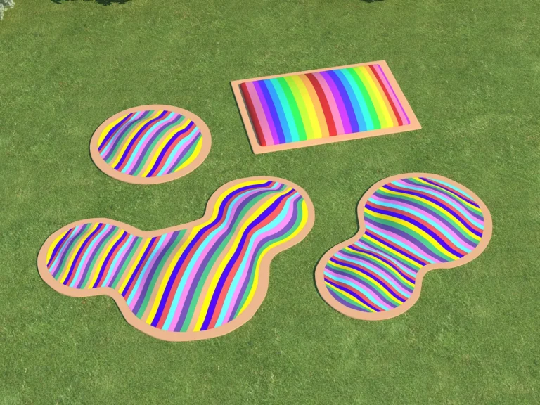 Interactive Play 030 (Colorful Bouncy Cloud Variant A)