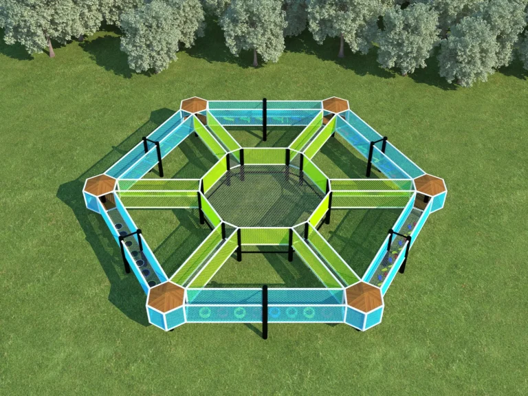 Interactive Play 043 (Hexagonal Climbing Net)