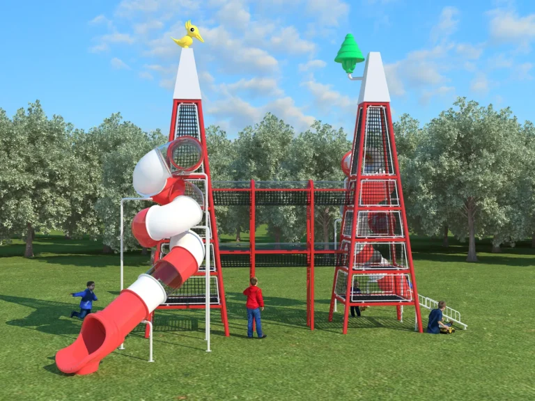 Interactive Play 054 (Twin Tower Structure)