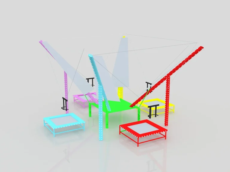 Interactive Play 058 (Four-Person Bungee Play Feature)