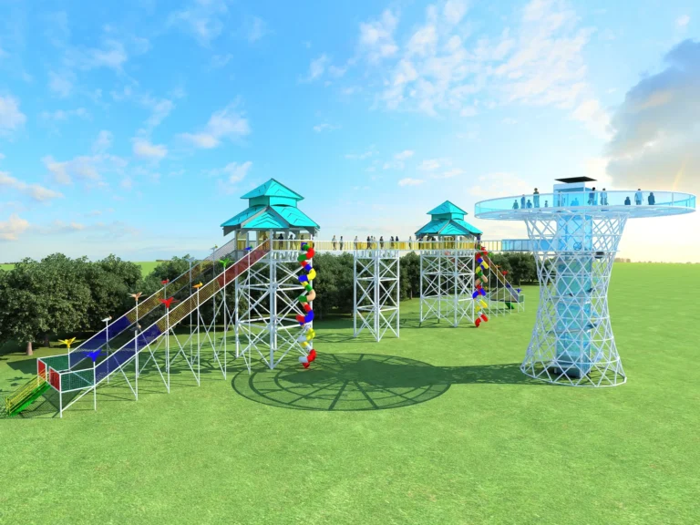 Interactive Play 074 (Skywalk Waist-Shaped Bridge)