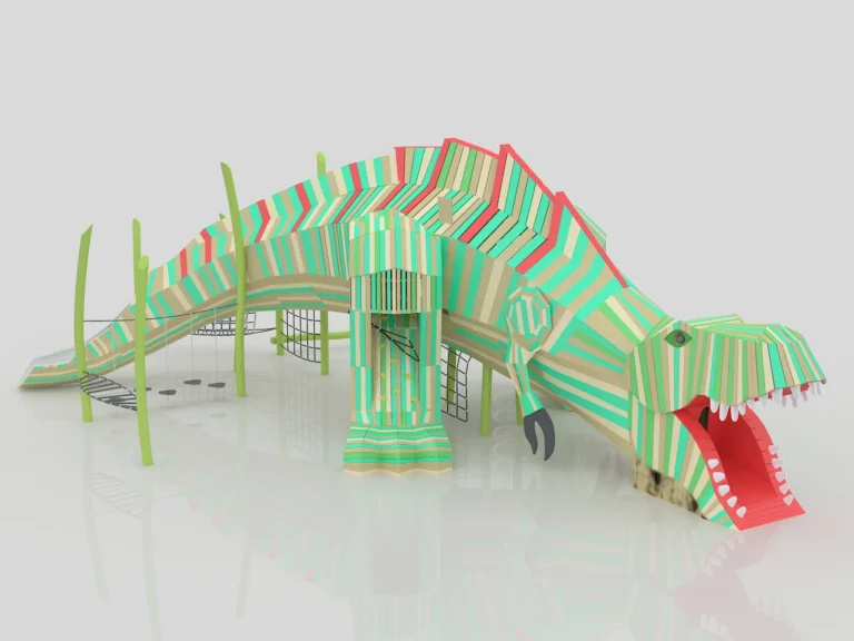Interactive Play 085 (Colorful Dinosaur Play Feature)