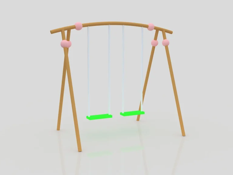 Interactive Play 088 (Curved-Frame Swing)