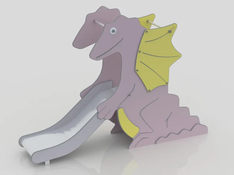 Interactive Play 092 (Purple Dinosaur-Slide)