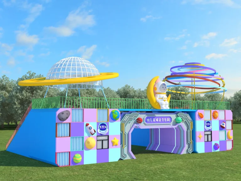 Interactive Play 141 (Slide World Gate — Front View)