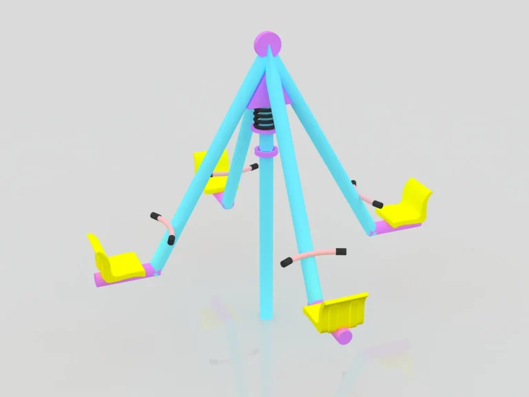 Interactive Play 143 (Four-Person Drift Seesaw)