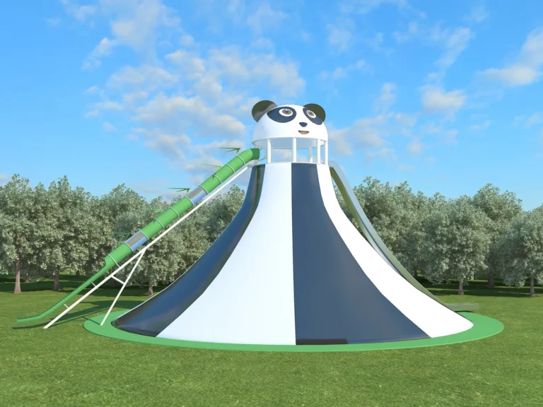 Interactive Play 159 (Panda-Climbing Wall)