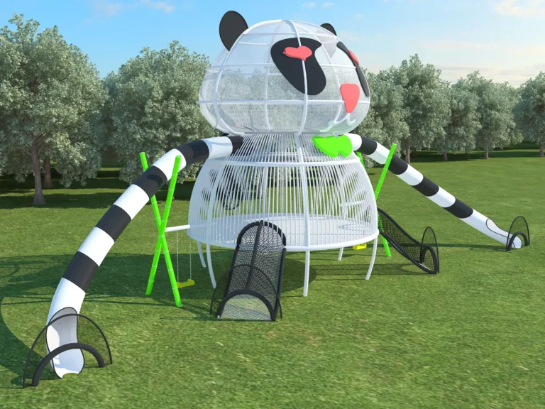 Interactive Play 162 (Panda-Climbing Net)