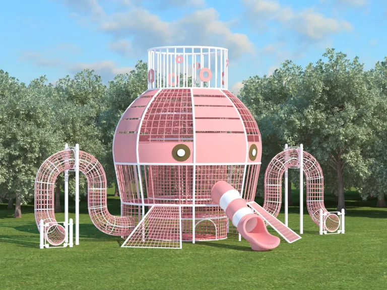 Interactive Play 182 (Octopus-Climbing Wall)