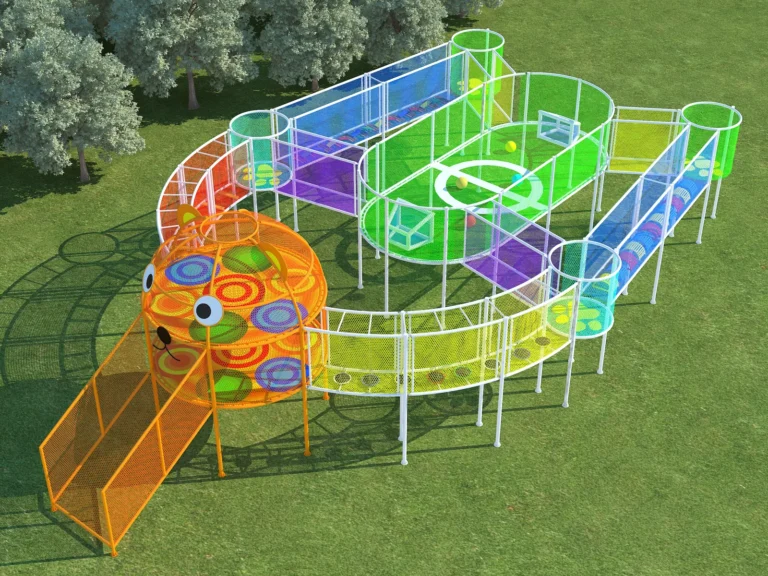 Interactive Play 189 (Orange Bear Obstacle Adventure)