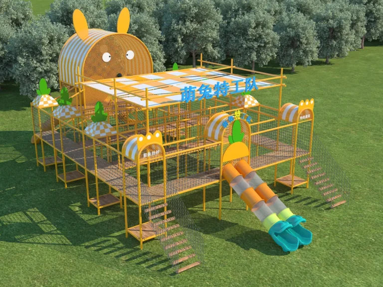 Interactive Play 198 (Cute Rabbit Agent Structure)