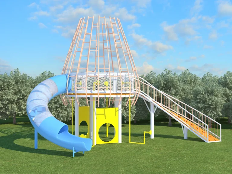 Interactive Play 234 (Steel-Frame Slide)