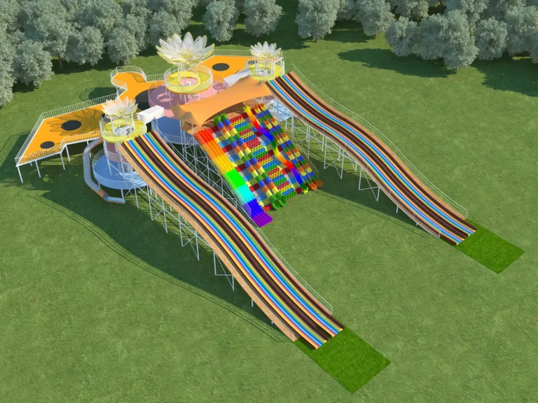Interactive Play 249 (Flying Slide World Structure)