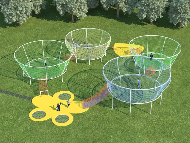 Interactive Play 258 (Climbing Net Combo)
