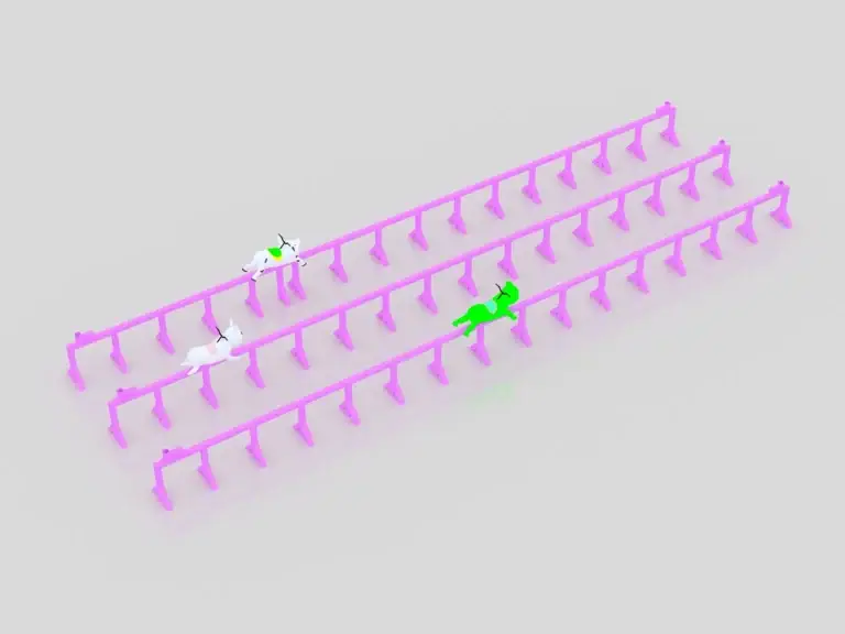 Interactive Play 265 (Tortoise and Hare Race Play)
